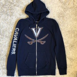 University of Virginia hoodie zip jacket